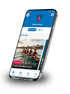 Interface de gestion sur téléphone mobile iPhone, Android ou tablette